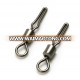 Free Sample Factory Supply Carp Fishing Tackle Swivel with Side Line clip for drop shot weight