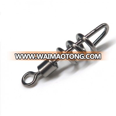 Good quality wholesale Fishing Tackle Accessories Rolling swivel with Screwed snap