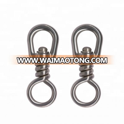 China Factory Spearfishing Longline Tuna Fishing Rig Clip Connector Stainless Steel Snap SBL Swivel