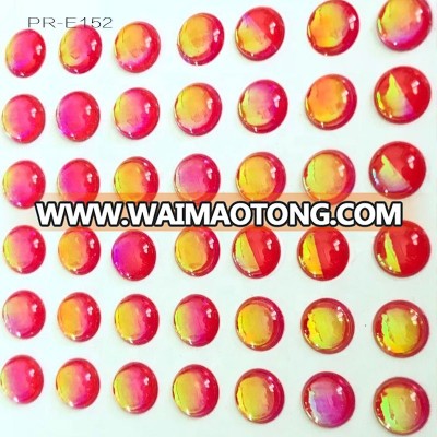 Wholesale multi colors Multi Orange plastic fish eye 3 D eyes for lure